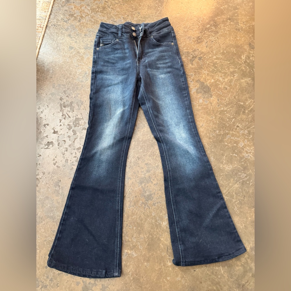 KanCan Dark Blue Flare Jeans